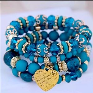 Beautiful beads bracelets set🌹